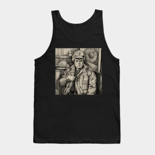 Call Me Ishmael Sketch Tank Top